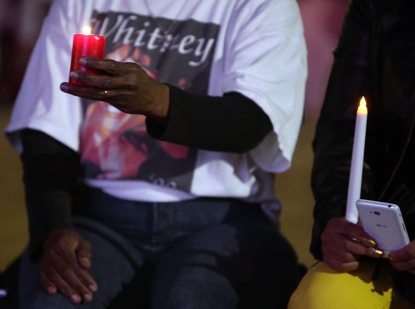 Vigil for Bobbi Kristina Brown