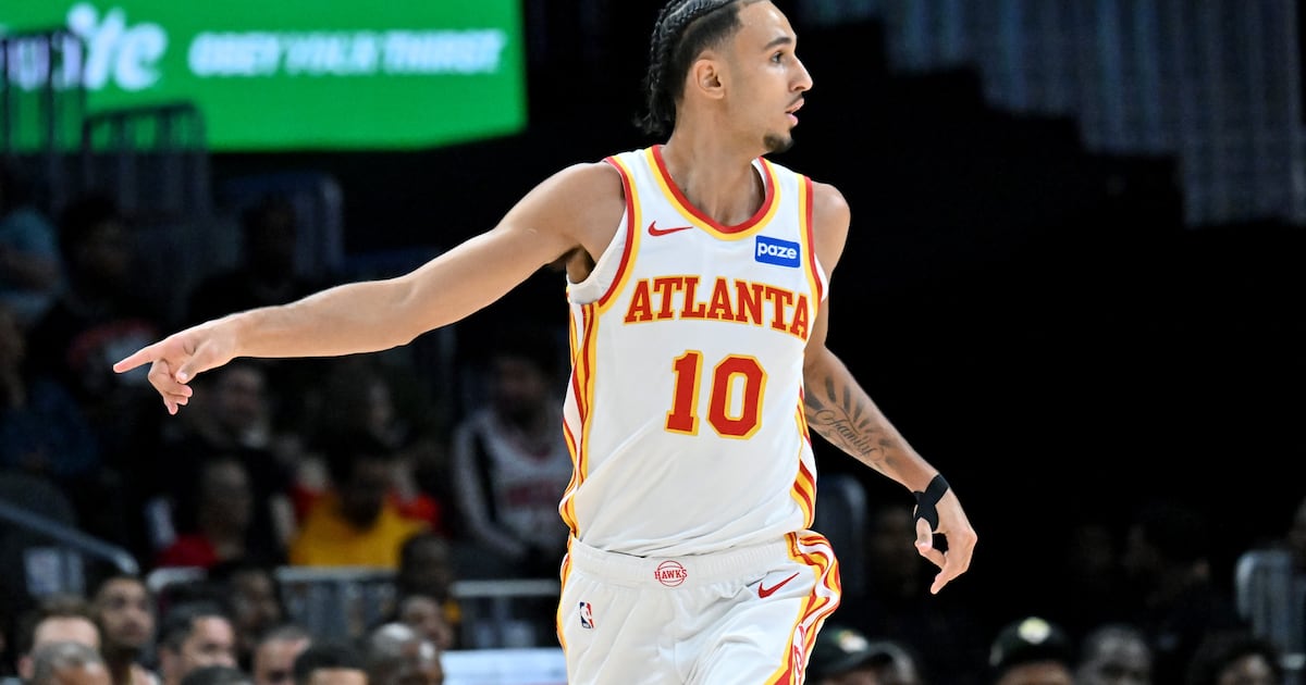 Atlanta Hawks’ Zaccharie Risacher keeps working through season bumps