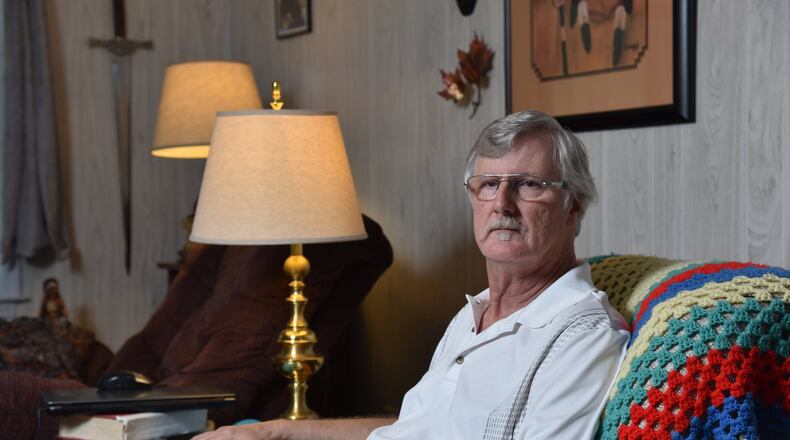 Rodney Arnold of Acworth is against Obamacare. HYOSUB SHIN / HSHIN@AJC.COM