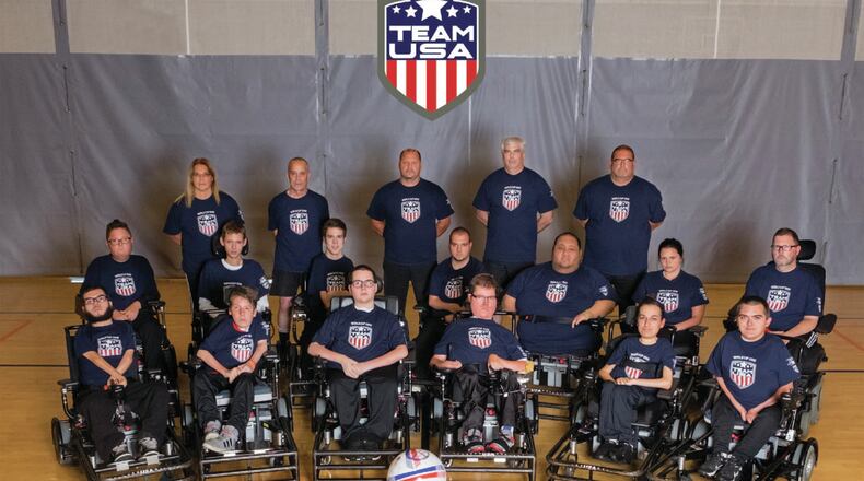 Team USA Power Soccer playersCONTRIBUTED