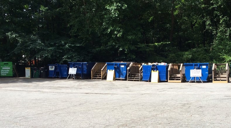 The McIntosh Trail recycling center will continue to accept cardboard, mixed paper and glass, but not plastics or metals. Courtesy KPTCB