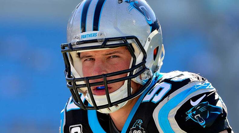 Panthers linebacker Luke Kuechly.