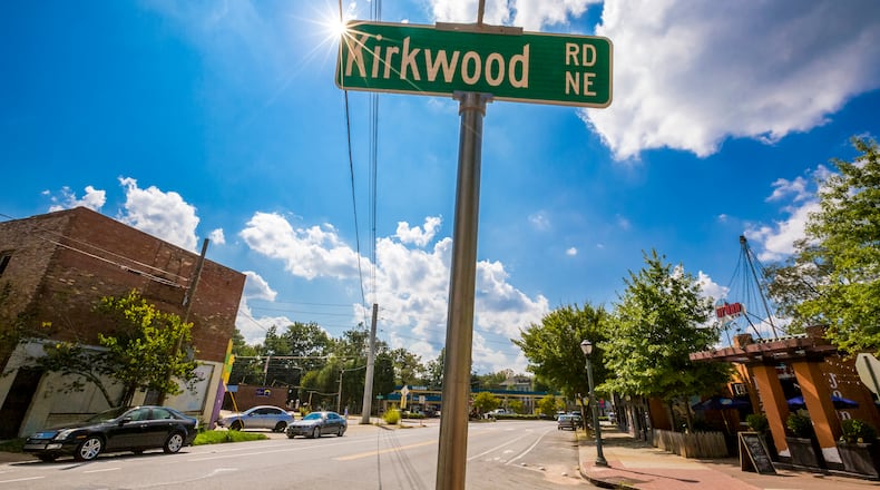 The historic designated community of Kirkwood comes together at Kirkwood Road and Hosea Williams Drive.