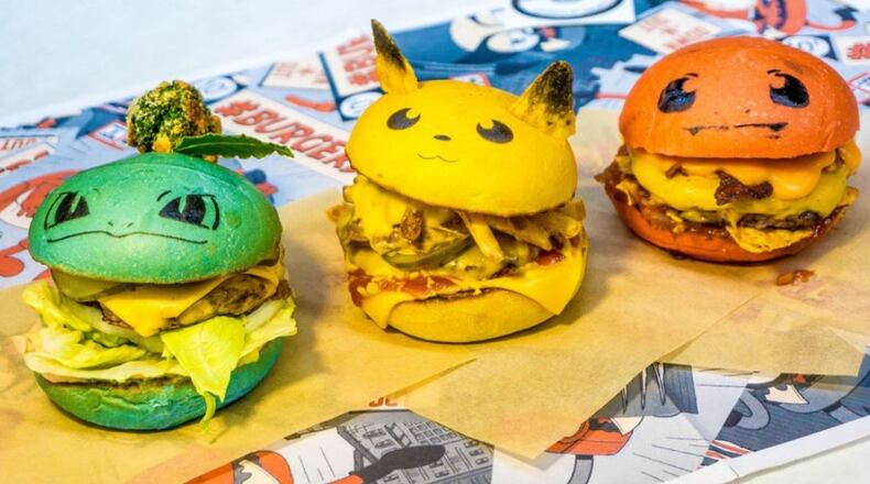 Find Pokémon-themed burgers when the PokeBar comes to Atlanta.