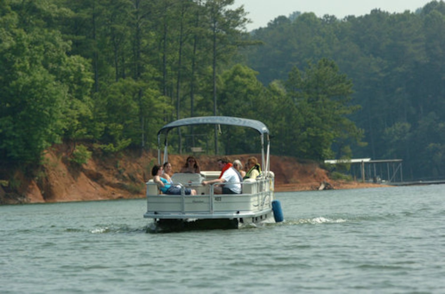 Popular Georgia lakes