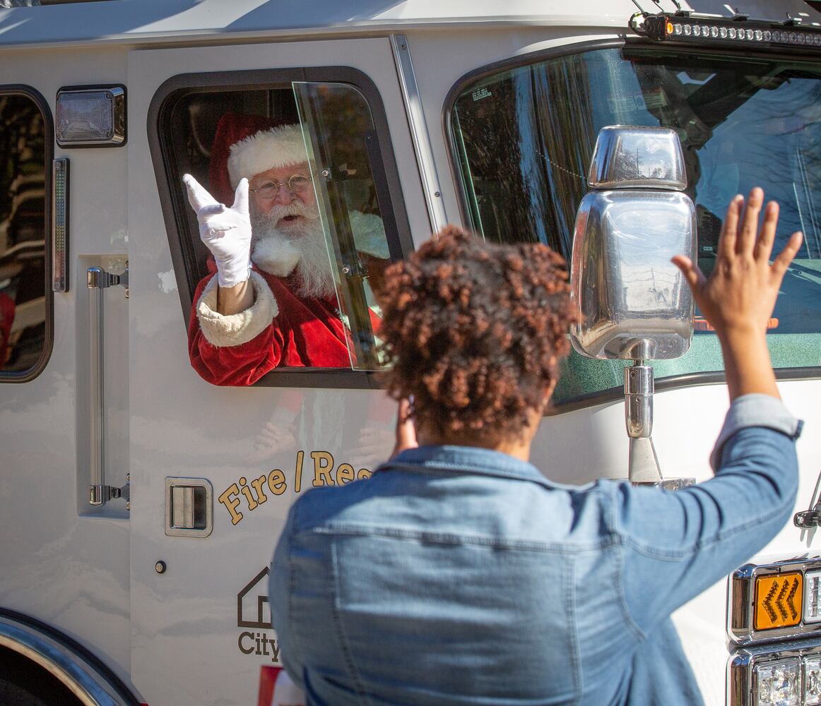 Santa in Decatur
