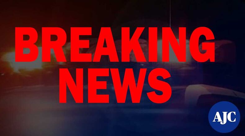 The I-575 southbound exit to I-75 southbound was temporarily blocked.