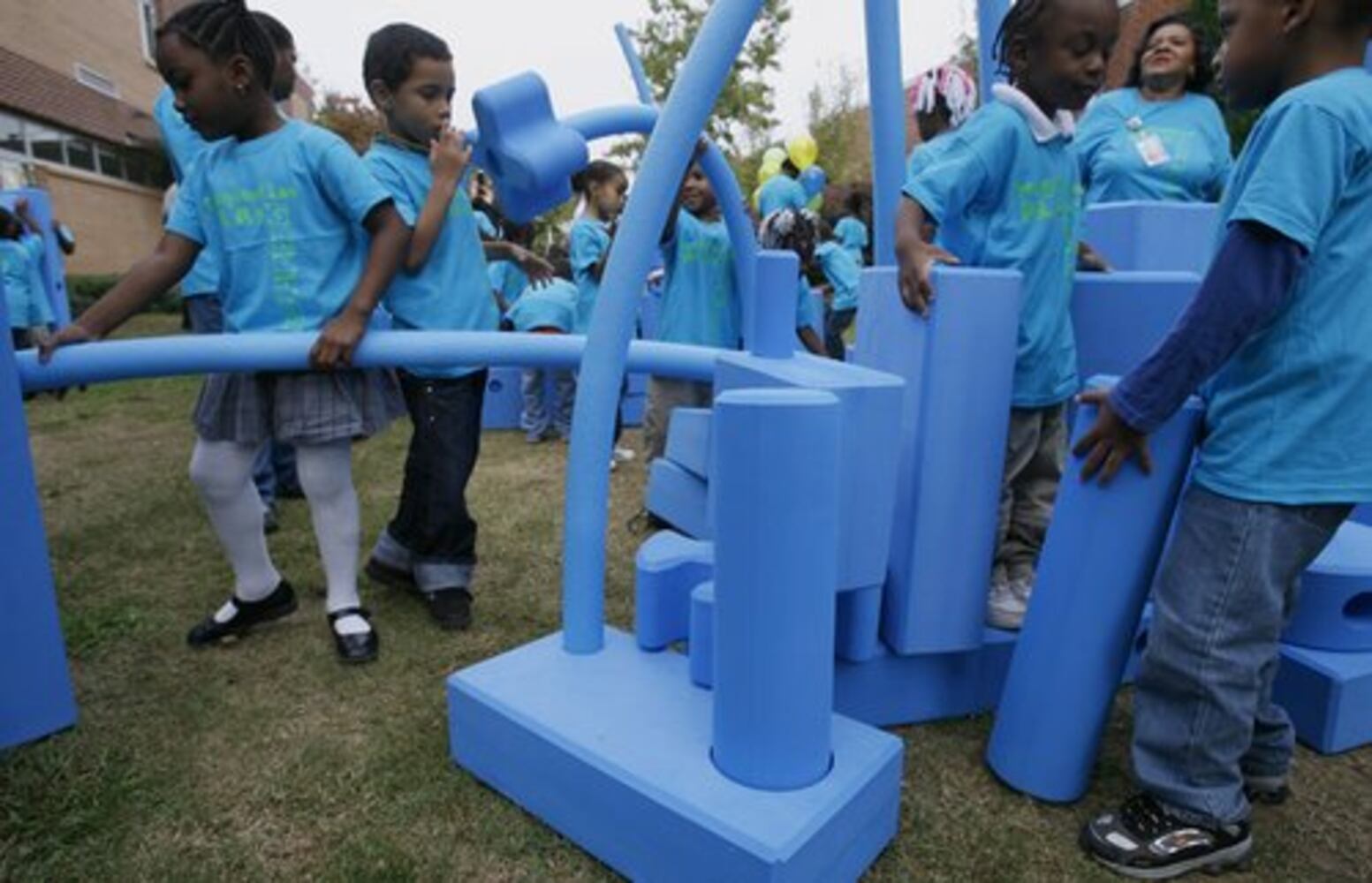 Bethune Elementary receives new playground equipment