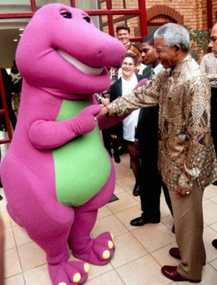 Nelson Mandela celebrates his 90th birthday