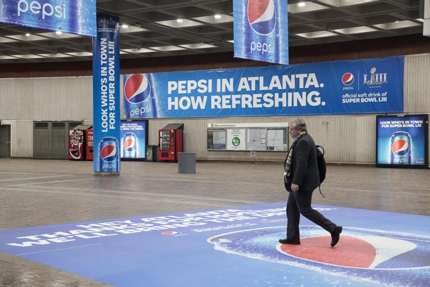Photos: Scenes ahead of Super Bowl 53 in Atlanta