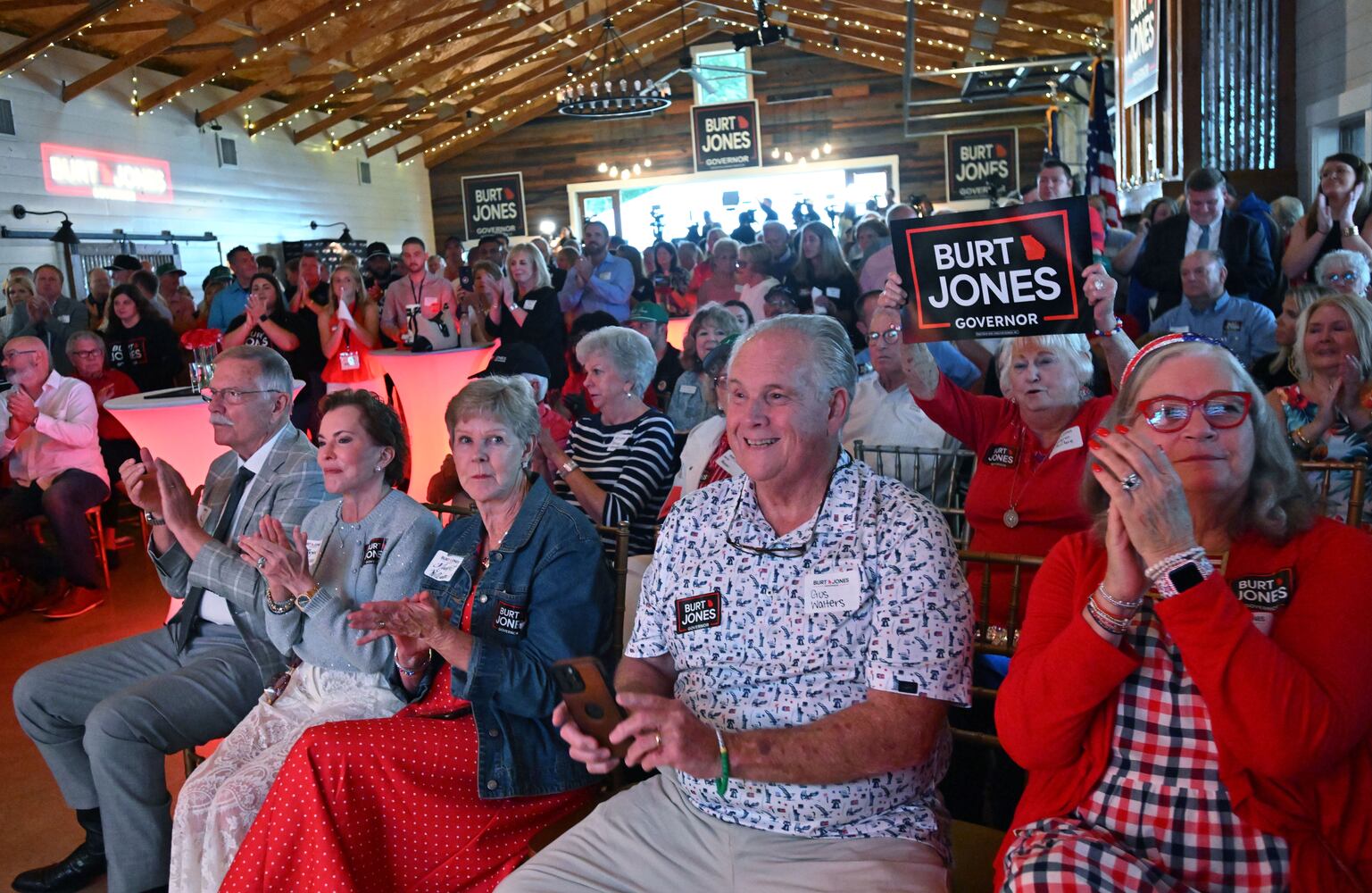 Governor runoff - Burt Jones