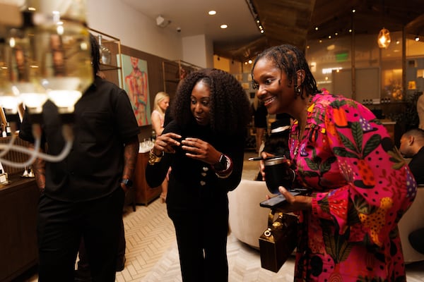 Indiehouse allows customers to create their own fragrances through collaboration with artificial intelligence firm EveryHuman. (Estela Muñoz/AJC)