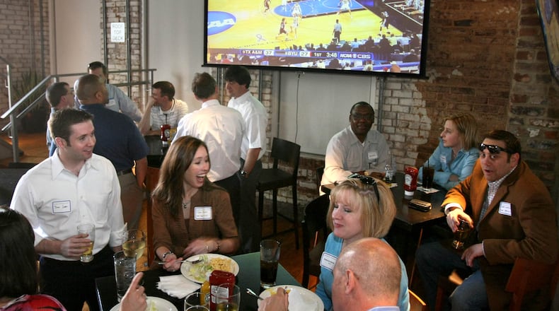 STATS sports bar is expanding with a brewery. / AJC file photo