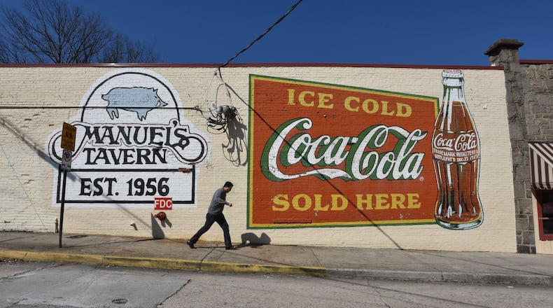 Open since 1956, Manuel’s Tavern closes after Dec. 27 for renovations. HYOSUB SHIN / HSHIN@AJC.COM