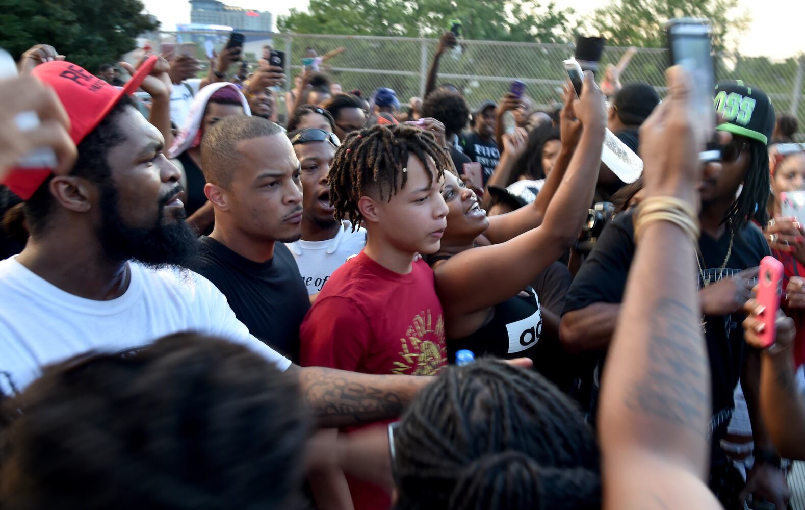 Friday demonstrations in Atlanta