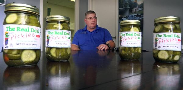 James Alexander is the founder and owner of The Real Deal Dill Pickles. (Courtesy of Mike Haskey)