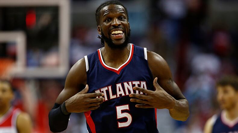 DeMarre Carroll is averaging 17 points and 6.2 rebounds per game this postseason for the Hawks.