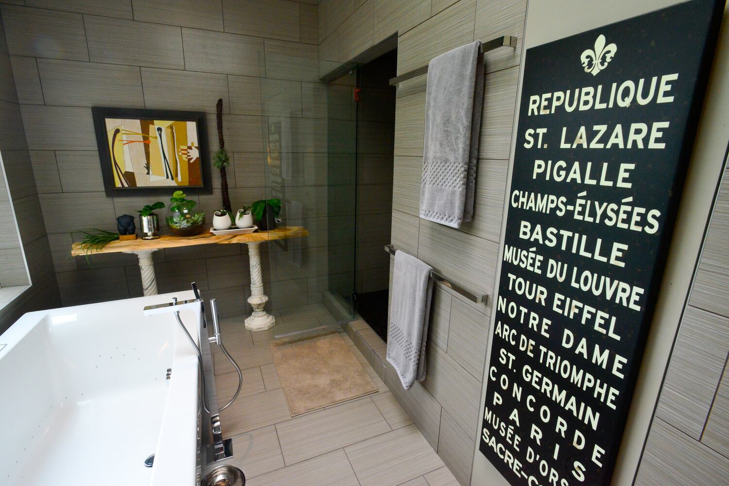 Master bathroom