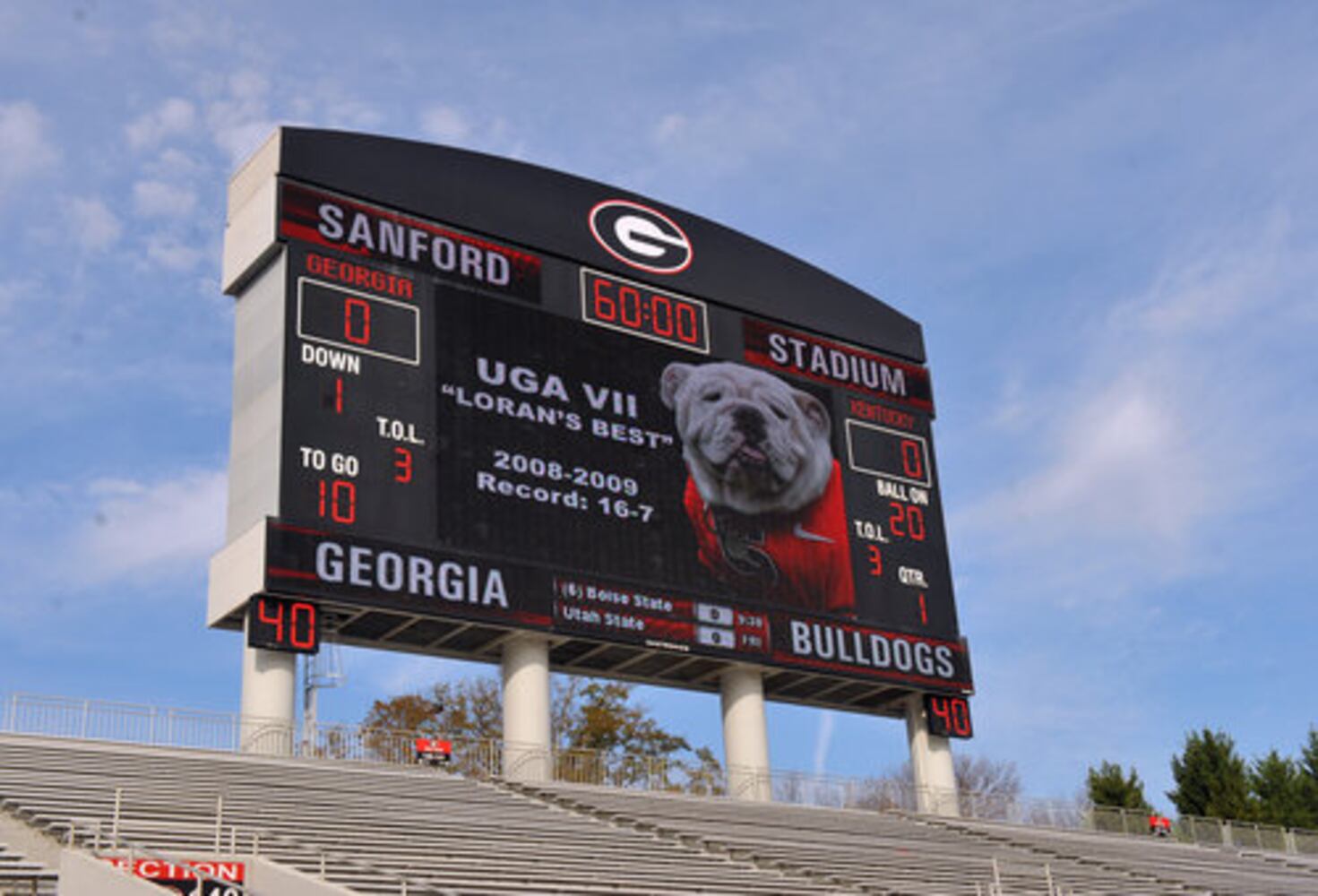 Memorial service for Georgia mascot Uga VII