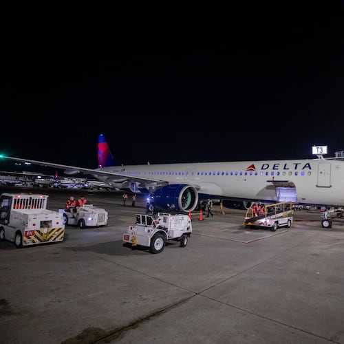 Delta Air Lines' first A321neo arrived in Atlanta on March 25, 2022. (Courtesy of Delta Air Lines)