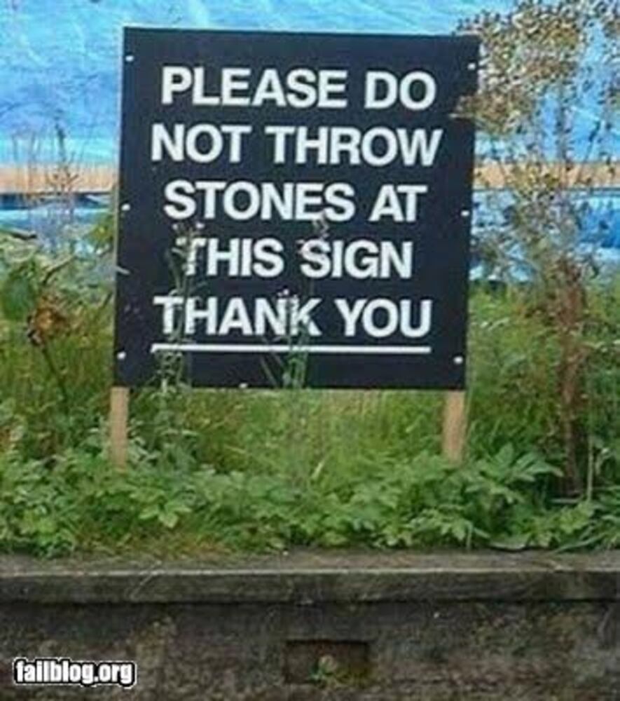 Funny signs