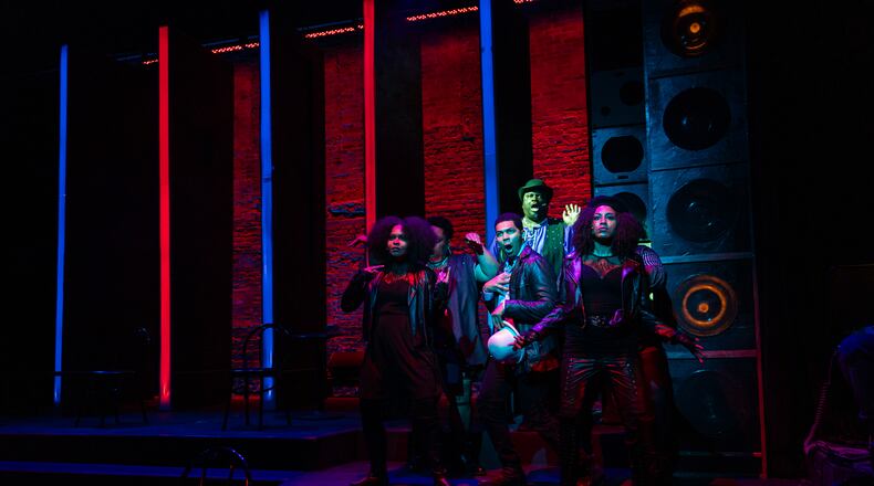 “Passing Strange” disassembles and reconstructs the particulars of a coming-of-age story we all recognize, never giving us anything close to boilerplate. Photo: Casey G. Ford