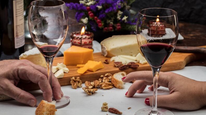Take note of how often, in the beautiful setting of a joyous occasion, someone sips a wine and says "Hey, that's good." What those people are usually saying is "Hey, I'm good. I'm feeling good right now." Their wine consumption has merged with their mood. (Styling by Mark Graham) (Zbigniew Bzdak/Chicago Tribune/TNS)