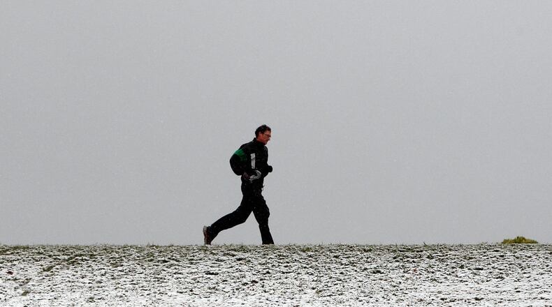 Snow returned to Louisiana this week.