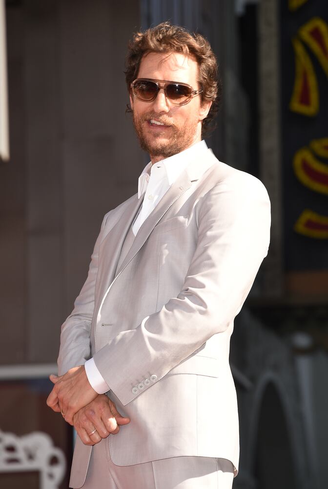 Matthew McConaughey receives star on Hollywood Walk of Fame, 11.17.14