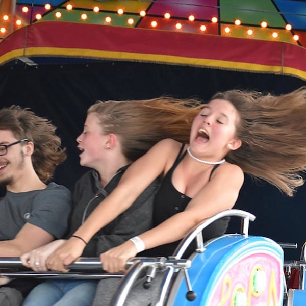 Get your thrills on rides at the Coolray Field Carnival as it continues from Friday, March 13, through Sunday, March 22. (Courtesy of Coolray Field Carnival)