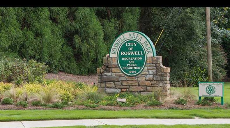 The bathrooms at the Roswell Area Park at 10495 Woodstock Road are closed through May for renovations.