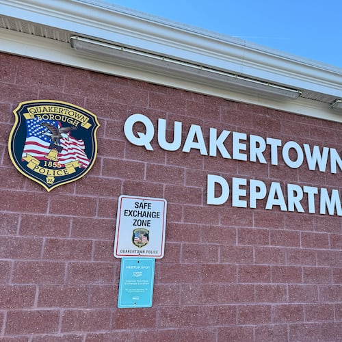 FILE - The Quakertown Police Department is seen, Tuesday, Feb. 24, 2026, in Quakertown, Pa. (PJ Schaefer via AP, File)