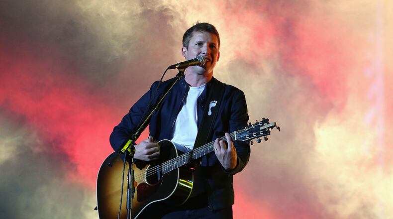 James Blunt, of "You're Beautiful" fame, will open for Ed Sheeran at Infinite Energy Arena on Aug. 25-26. Photo: Getty Images