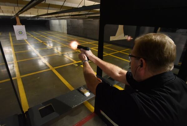 SharpShooters USA president Tom Deets, shown in an April file photo, said recent gun thefts could have been prevented if the weapons had been properly secured. HYOSUB SHIN / HSHIN@AJC.COM