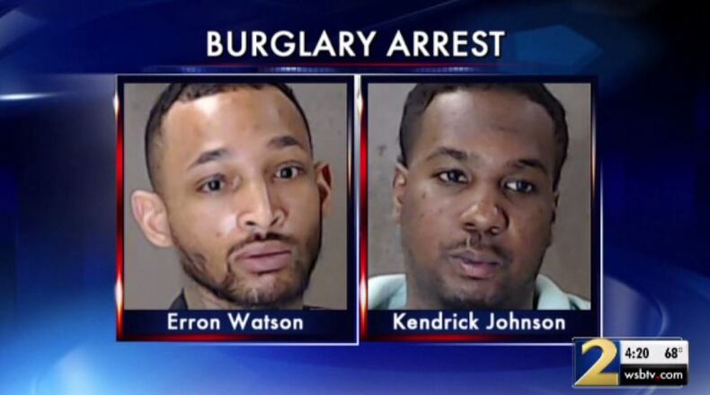 Erron Watson (left), Kendrick Johnson