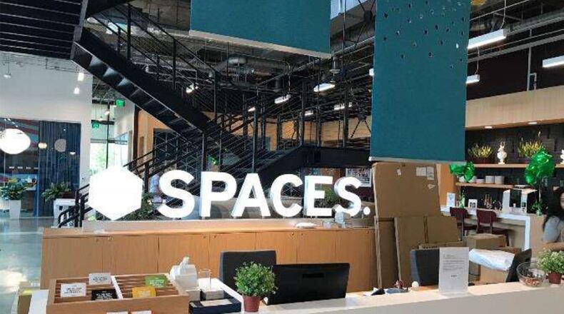 The proposed SPACES co-working office at North Point Mall in Alpharetta would be the second in the city after its SPACES (pictured) at Avalon Center. CITY OF ALPHARETTA