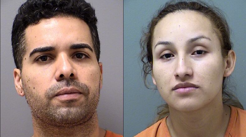 Carlos Suarez-Diaz (left) and Maria Chaves-Hinojoza