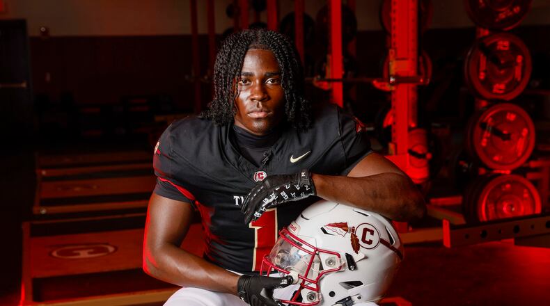 2026 AJC Super 11 Creekside Gary Walker, a running back, committed to Clemson University. (Miguel Martinez/AJC)