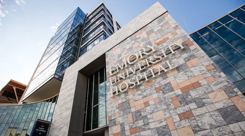 Emory has settled a medical malpractice lawsuit after being hit with a $38.6 million verdict over the death of a 20-year-old heart transplant patient at Emory University Hospital. (Jenni Girtman for the Atlanta Journal-Constitution)