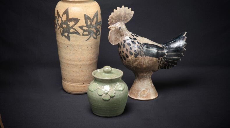 Decorative folk pottery is on view at the Folk Pottery Museum of Northeast Georgia in Sautee Nacoochee, near Helen.
Credit: Folk Pottery Museum of Northeast Georgia