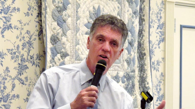 Former Congressman Dave Weldon, shown at a 2012 event, has been tapped by President-elect Donald Trump to lead the Centers for Disease Control and Prevention. (AP Photo/Brendan Farrington)
