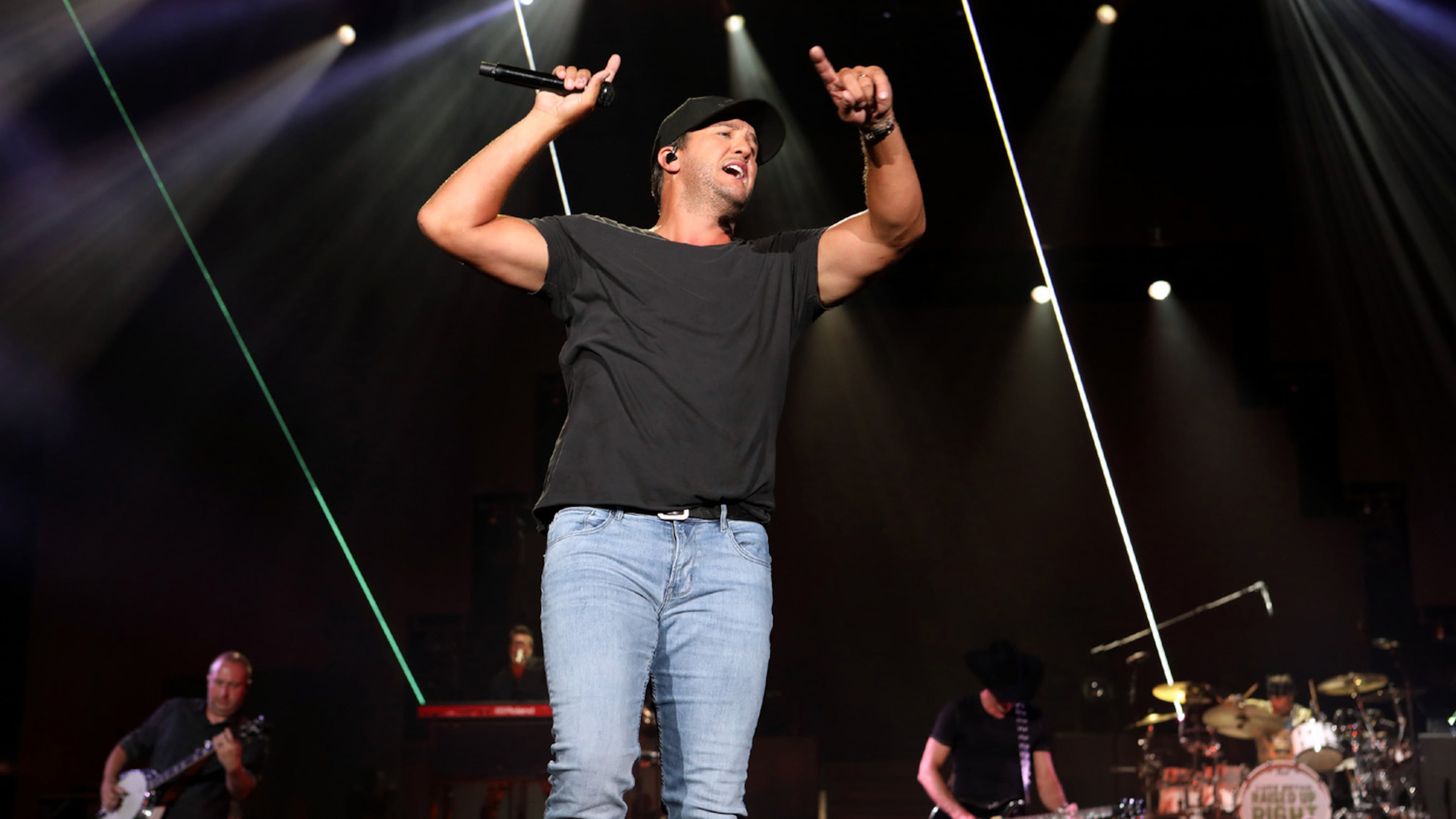 Leesburg native Luke Bryan will be teaming up Jason Aldean, Zach Top and Lauren Alaina for a show at Sanford Stadium in Athens, one of college football’s most iconic venues. (Robb Cohen for the AJC 2022)