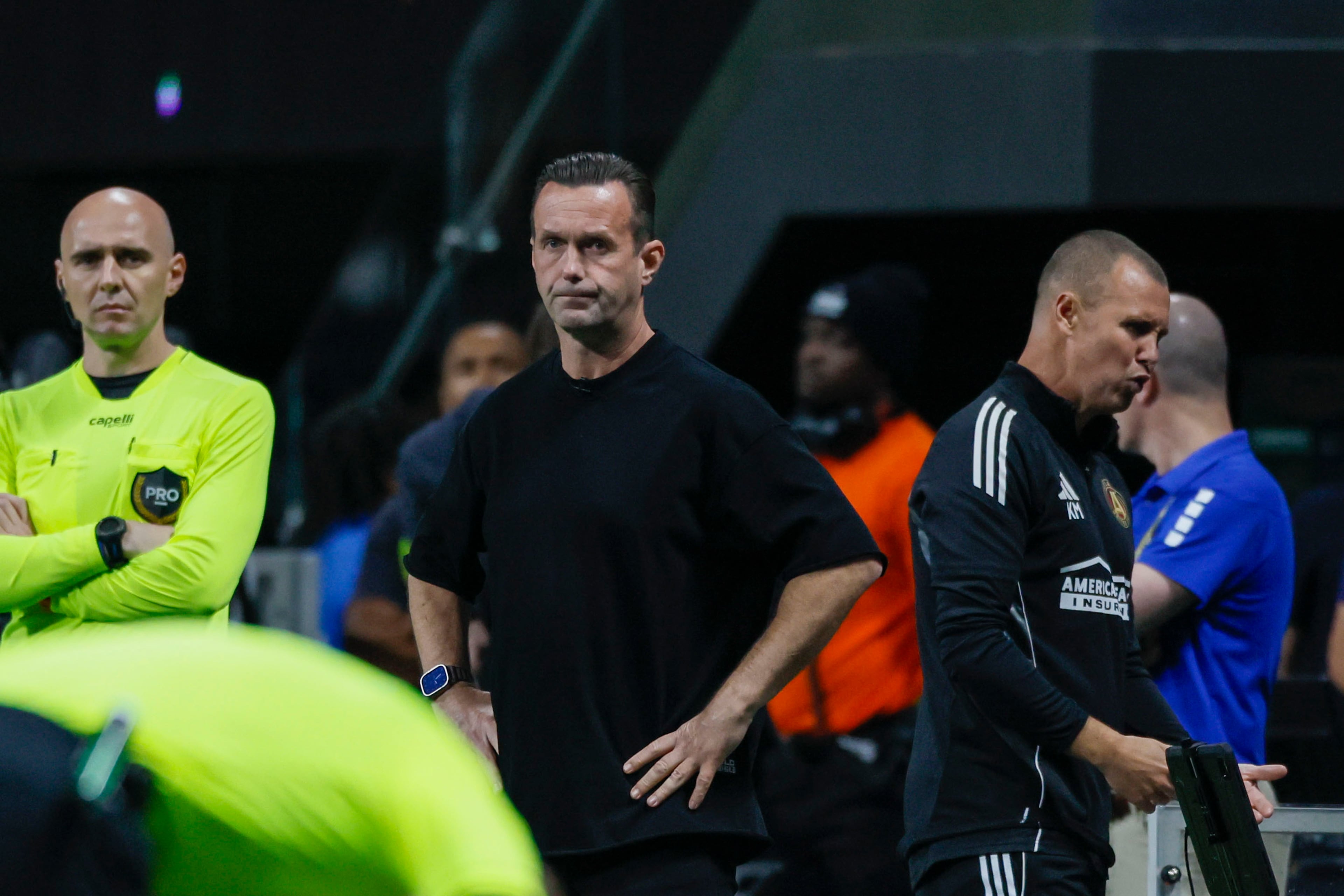 For lots of reasons, including injuries and bad luck, this Atlanta United team hasn’t responded to manager Ronny Deila's tactics or motivations. (Miguel Martinez/AJC)