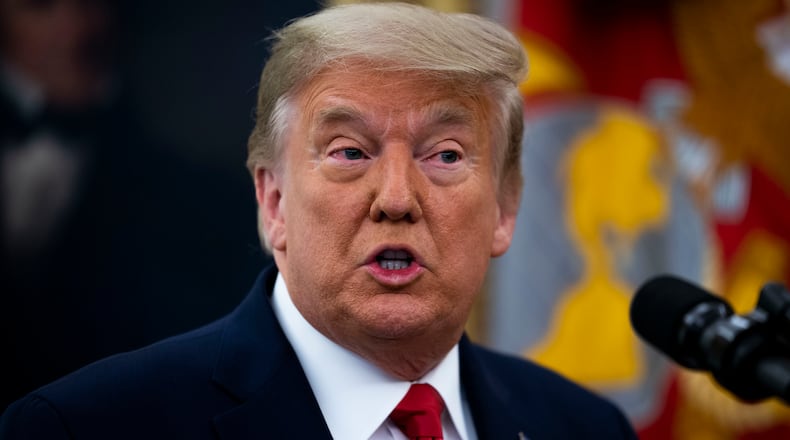 A special grand jury will be impaneled in Fulton County to investigate whether Donald Trump violated the law in his efforts to reverse the outcome of Georgia’s 2020 presidential election. (Doug Mills/Pool/Getty Images/TNS)