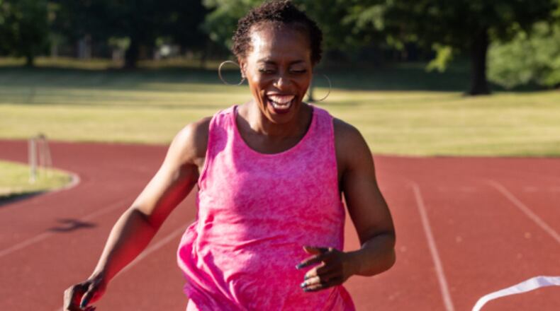 Three-times Olympic gold medalist Gail Devers will be the guest speaker at the free Listen to Your Eyes Mobile Exhibit from 10 a.m. to 5 p.m. June 12 at Atlantic Station, 1380 Atlantic Drive NW, Atlanta. (Courtesy of Horizon Therapeutics/ThyroidEyes.com)