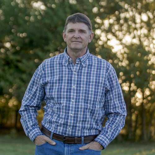 This undated photo provided by the Gallrein campaign shows Ed  Gallrein. (Gallrein campaign via AP)