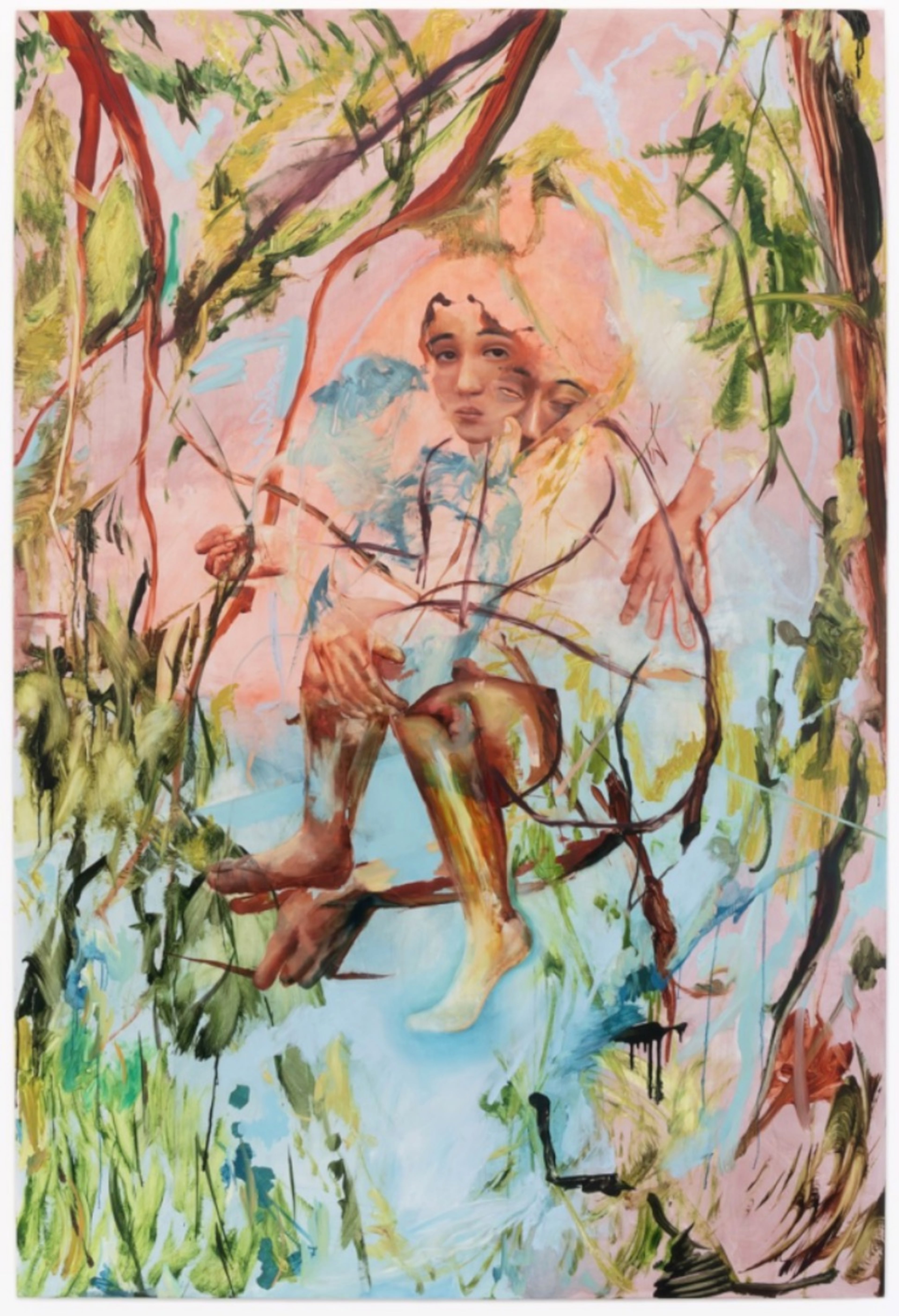 This piece by Atlanta artist Aineki Traverso is in the Kilpatrick law firm's collection. (Courtesy of Kilpatrick)