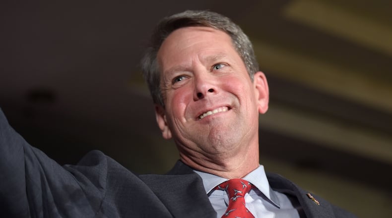 Republican nominee for governor Brian Kemp.  Jenna Eason / Jenna.Eason@coxinc.com
