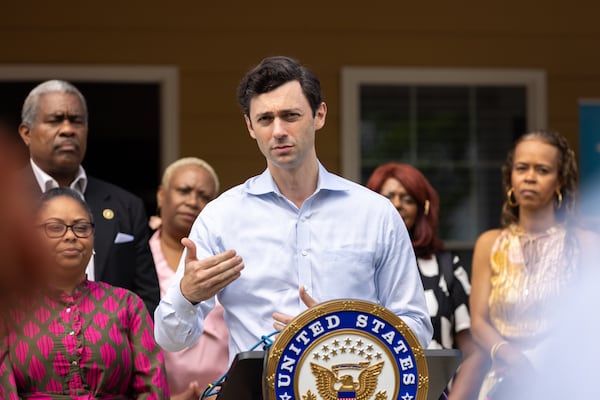 U.S. Sen. Jon Ossoff, D-Ga, has raised millions of dollars for his 2026 reelection bid.