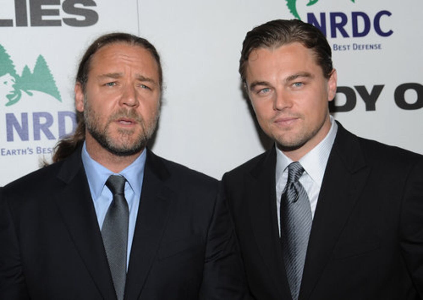 DiCaprio, Crowe attend "Body of Lies" premiere